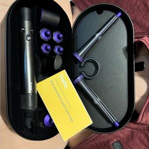 Dyson Black and Purple Hair Styling Kit